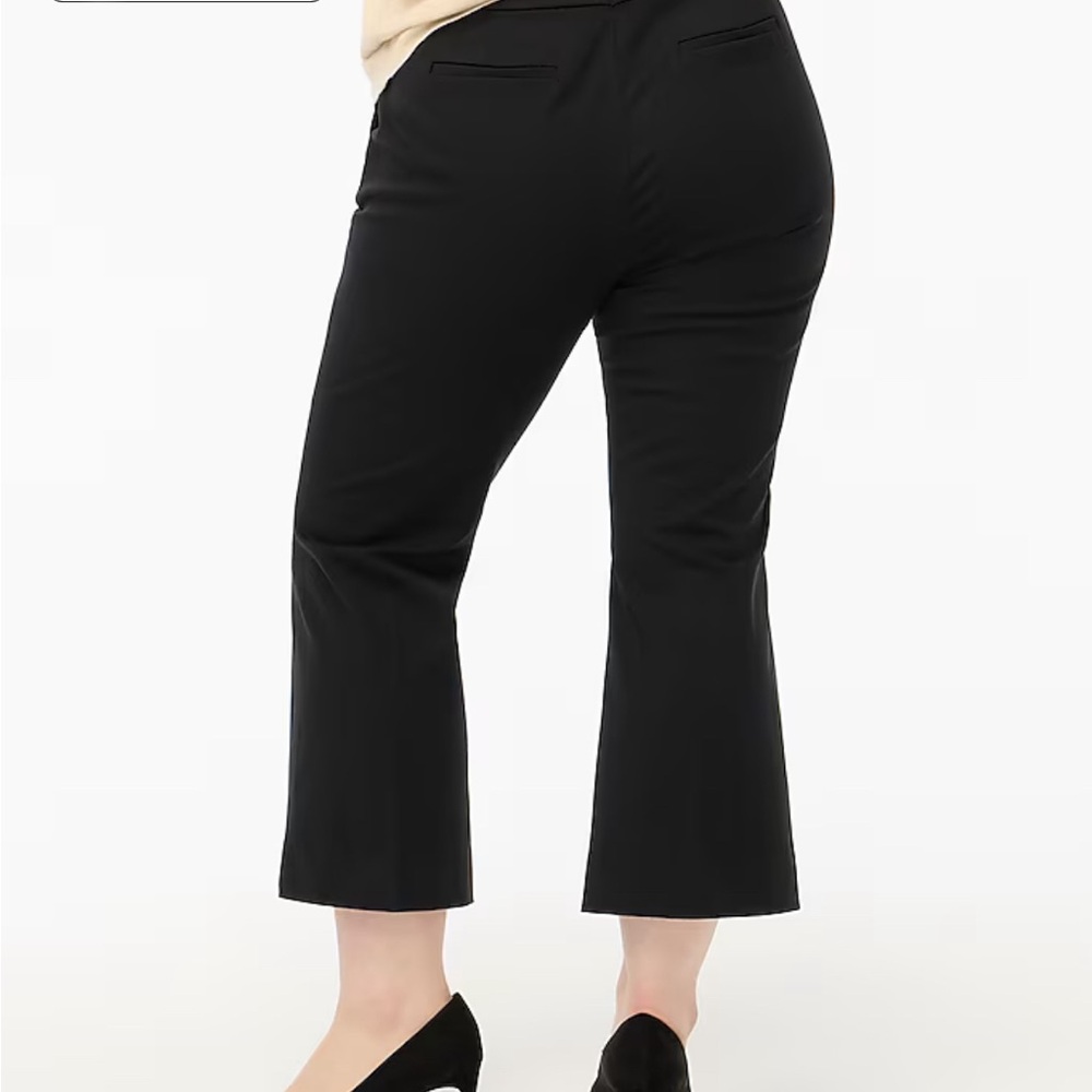 J Crew Kelsey Cotton Flare Capri Pant